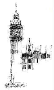 These Are London Street Drawings I Did In 1990 Cool Drawings Architecture Sketch Architecture Art