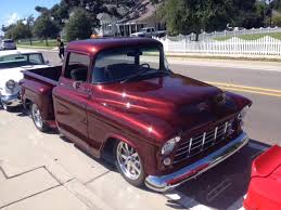 Image result for Radiant Red 1955 Truck