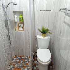 Jan 24, 2021 · desain kamar mandi ini tidak memungkinkan menggunakan bathup dengan ukuran kamar mandi yang hanya 1×1 meter. Desain Kamar Mandi Minimalis Dengan Kloset Jongkok Dan Duduk Ukuran 3 X 2 M Terasa Luas Homeshabby Com Design Home Plans Home Decorating And Interior Design