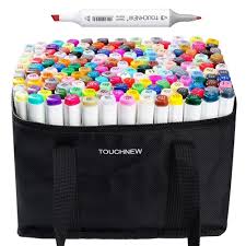 Touchnew 168 Color Sketch Marker Set Twin Tip Graphic Drawing Pen Alcohol Based Artist Double Head Art Marker Pen P Sketch Markers Markers Set Alcohol Markers