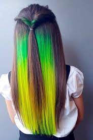 Best Two Color Hairstyles Ideas In 2019 Hairstyles 2u Hair Styles Long Hair Color Rainbow Hair Color