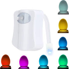 Find out how motion sensors work to help make your home safer. Jeswell Toilet Night Light Motion Sensor Inside Toilet Bowl Seat Light Led For Bathroom Washroom Pir Motion Activated 8 Color Changing Battery Operated Buy Online In Dominica At Dominica Desertcart Com Productid 49191538