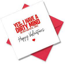 Namast'ay in bed with you greeting cards. Rude Valentines Cards Yes I Have A Dirty Punk Cards