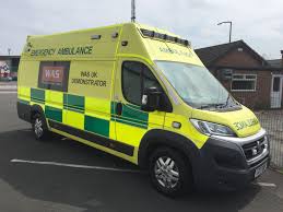 Ambulance definition, a specially equipped motor vehicle, airplane, ship, etc., for carrying sick or injured people, usually to a hospital. Ambulance Wikipedia