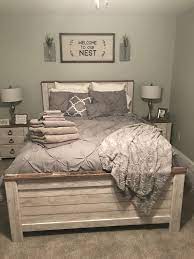 Americana decor metallics paint at hobby lobby. Guest Bedroom Ideas Sign From Hobby Lobby Bedding From Target Bed Set From Ashl Farmhouse Bedroom Furniture Bedroom Furniture Design Farmhouse Bedroom Decor