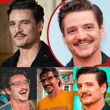 Pedro Pascal rocks a retro beige blazer and rust shirt, marking a stylish  shift from his earlier casual dark sweaters and clean-shaven face.