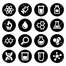 Genetics Clipart Black And White Lab Logo Icon Set Medical Logo Design