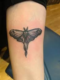The oracle tattoo is inspired by traditional polynesian body ornamentation. Lovely Luna Moth From Oracle Tattoos In Lexington Ky Tattoo Lover Family
