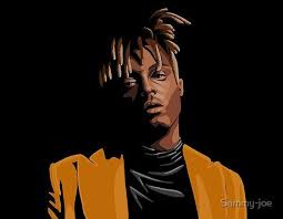 Juice Wrld By Sammy Joe Redbubble Purple Aesthetic Dark Pop Cool Anime Wallpapers