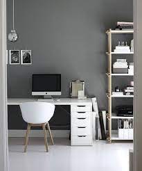 A Merry Mishap Office Grey Home Office Design Home Office Decor House Interior Engaging home decorating ideas living room paint grey house. home office design
