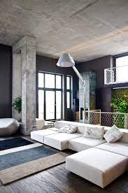 Loft Interior Inspirations Homeadore Loft Interiors Apartment Design Concrete Living Room