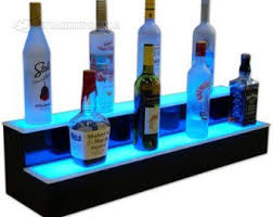 60 Liquor Shelves With Led Lighting Free Shipping Etsy Liquor Shelf Led Light Projects Led