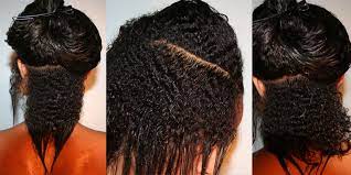 Avoid hot tools, and if necessary, limit their use to only one day a week at most. Relaxed To Natural Transition Picture Natural Hair Transitioning Natural Hair Styles Cute Hairstyles For Short Hair