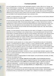 Ele se referă la cadrul acțiunii, statutul personajelor, mimica și gestica acestora etc, și utilizează ca moduri de expunere descrierea și narațiunea. Comentariu O Scrisoare Pierduta 166082 Graduo