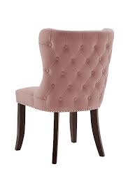 Margonia Dining Chair Blush Pink Dining Chairs Occasional Chairs Bedroom Gray Dining Chairs