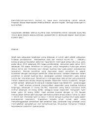 Di artikel ini, kamu akan mengenal berbagai macam contoh jurnal yang bisa kamu gunakan sebagai referensi. Doc Contoh Proposal Skripssi Nur Hayati Academia Edu