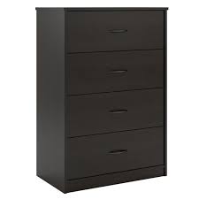 After assembled, the 4 drawer dresser measures to be 42.89h x 29.04w x 17d. Mainstays Classic 4 Drawer Dresser Espresso Finish Walmart Com Walmart Com