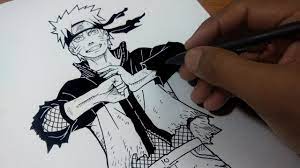 Anime sketch anime drawings anime drawing styles naruto sketch manga drawing tutorials anime sasuke shippuden anime tattoos drawings. Drawing Naruto Uzumaki Manga Sketch Naruto Shippuden Youtube