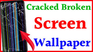 Cracked Broken Screen wallpaper | best wallpaper broken screen | best cracked  screen wallpaper Rg Technical Boy