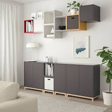 Looking for a hall table to welcome you home (and take your mail) or a place for your drink by the sofa? 32 Fascinating Small Living Room Cabinet Design Ideas Sweetyhomee Eket Small Space Living Room Ikea Eket