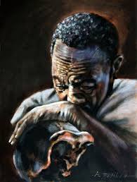 The Mystery Paintings By John Lautermilch Paintings Prints People Figures Other People Figures Male Artpal Pond Painting Art Lily Painting