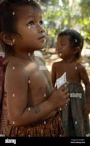 Little Cambodian Children Stock Photo Alamy