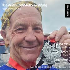 Omg that was a warm one today but I got it done. Sub 4.17 Vet 68