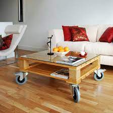 You can also use as accessory organizer and also as a display unit in your living room! Living Room Furniture Design Ideas Recycling Wood Pallets