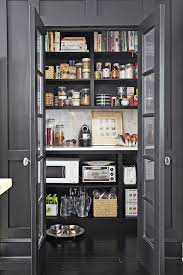 Neat Trick For A Family Friendly Kitchen Pantry Design Pantry Shelving Kitchen Pantry Design