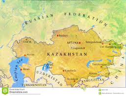 Mit bildern und videos ergänzt du deine karte mit umfangreichen kontextinformationen. Geographische Karte Von Kasachstan Mit Wichtigen Stadten Und Anderen Umgebenden Landern Stockfoto Bild Von Feiertag Richtung 96551598
