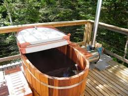 The plan is to build an efficient, beautiful. Perfect Outdoor Tub Hot Tub Outdoor Hot Tub