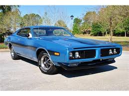 Image result for Bright Blue 1973 Dodge