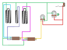 One humbucker, 2 single coils, 1 volume, 1 tone, 3 way switch. Craig S Giutar Tech Resource Wiring Diagrams