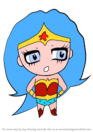 You'll need your markers, paper, and colored pencils. Learn How To Draw Chibi Wonder Woman Chibi Characters Step By Step Drawing Tutorials