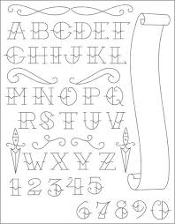Small Pack Embroidery Patterns Tattoo Alphabet Tattoo Alphabet Lettering Alphabet Hand Lettering Alphabet