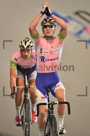 Voor de wegrit komen greg van avermaet, tiesj. Jasper De Buyst Kenny De Ketele Zesdaagse Van Rotterdam Frontalvision Cycling Photo Agency