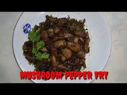 Mushroom Pepper Fry In Tamil Restaurant Style Mushroom Pepper Fry Recipe Pepper Mushroom Youtube In 2020 Stuffed Peppers Recipes Mushroom Recipes