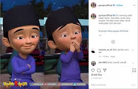 Upin ipin pergi mandi segala badan tuh nanti boleh pergi mengaji rugi ilmu kalau takpergi puasa di bulan ramadan boleh berbuka. Upin Ipin Cops Flak For Raya Episode Production House Responds