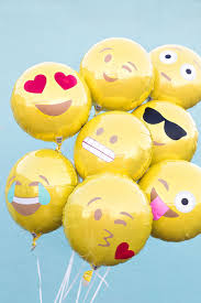 Diy Emoji Ballons Fetes Et Evenements Ballon Deco Fete
