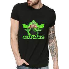 Dragon ball z adidas shirt. Dragon Ball Z Super Broly Adidas Shirt Hoodie Sweater Longsleeve T Shirt