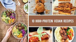 Interestingly enough, there was once a time—somewhere back in the distant '70s—when people were actually excited about cook. 10 High Protein Vegan Recipes For Breakfast Lunch And Dinner
