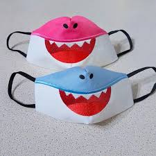 Discover 3 face mark designs on dribbble. Shark Face Mask Embroidery Design Shark Face Mask Ith Etsy Face Masks For Kids Mask For Kids Ith Embroidery Designs