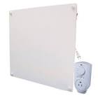 400w with Plug-in Thermostat Electric Panel Room Heater 400SSTH Amaze Heater