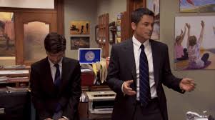 Today In Tv History Adam Scott And Rob Lowe Gave Parks Rec Its Finishing Touches Decider