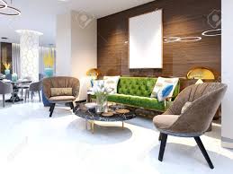 Your beautiful lounge table stock images are ready. Reception Area And Lounge Area With Beautiful Colored Furniture Stock Photo Picture And Royalty Free Image Image 113377877