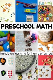 55 Of The Best Math Activities For Preschoolers Math Activities Preschool Preschool Activities Easy Math Activities