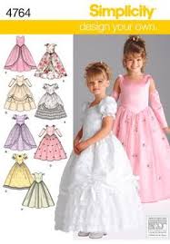Cinderella Birthday Dress For 3 Year Old Pin By Kami Horricks On Dresses Princess Dress Patterns Flower Girl Dress Pattern Simplicity Sewing Patterns