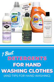 7 Best Detergents For Hand Washing Clothes And Tips For Hand Washing In 2021 Washing Clothes Washing Detergent Diy Detergent