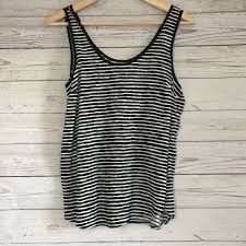Black And White Striped Tank Top Dress Gap Womens Size Xs Black White Striped Tank Top Scoop Neck Fashion Clothing Shoes Accessories Womensclo Striped Tank Top Tank Top Fashion Stripes Fashion