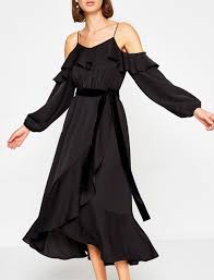 2018 Gece Elbiseleri Siyah Uzun Askili Dusuk Kol Arzu Sabanci For Koton 99 Tl Kiyafet Kombinleri Elbise Elbise Modelleri The Dress